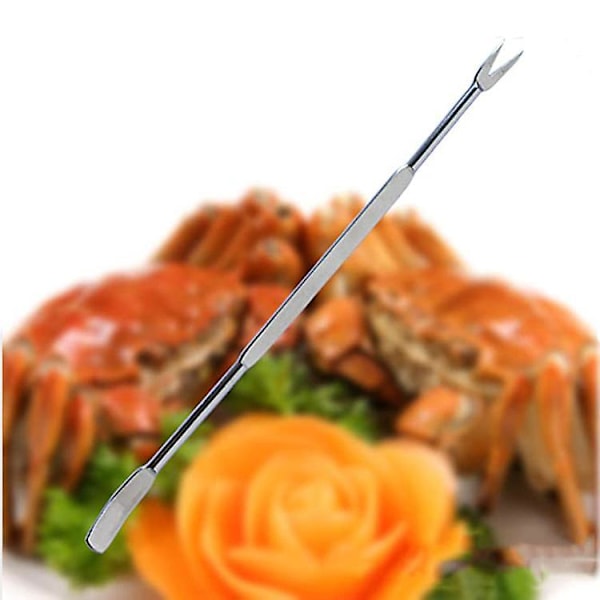 Seafood Værktøjssæt - 13 Dele, Inkluderer 7 Gaffler og 6 Hummer/Krabbe Knusere