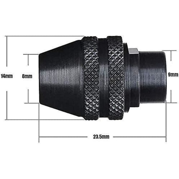 2-pack Universal Nyckellös Chuck Multi Snabbväxlingsverktyg För Dremel 4486 Rotationsverktyg 3000 4000 7700 8200