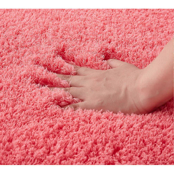 Rund beige badrumsmatta 60 cmVitEnfärgad mjuk lammvelour rund matta sovrum vardagsrum tatami golvmatta flytande fönster sängfilt