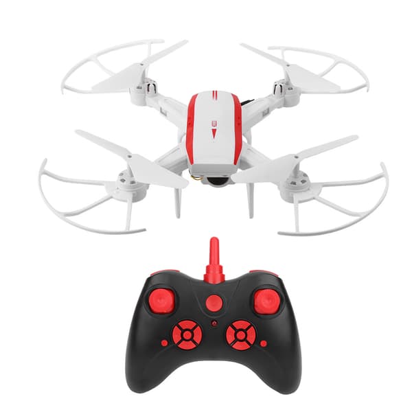 Foldbar Drone 4K High Definition Kamera WIFI Real Time Transmission Drone Quadcopter Hvid