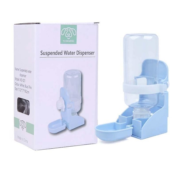 Liten Vattendispenser för Djur, 350ml Stor Kapacitet Automatisk Kaninvattendispenser Hängande Drickare, för Hamster, Marsvin, Kanin, Råtta, Chinchilla,