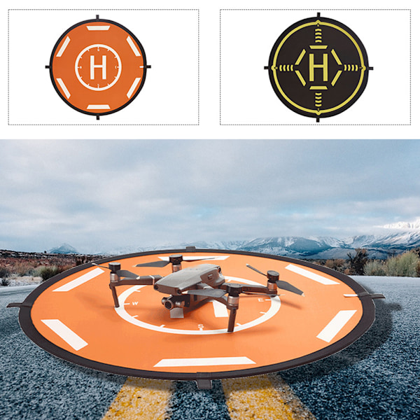 Drone landingsmåtte hurtigt foldbar bærbar landingsplade parkeringsplads drone tilbehør