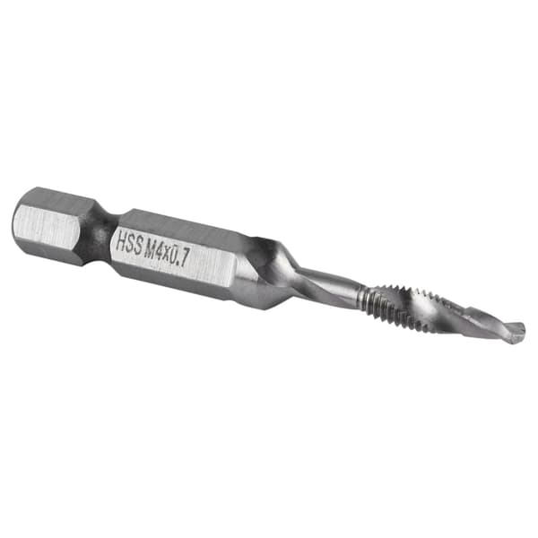 M4 HSS 1/4\" Hex Shank Bor & Gjenge Taper Bor Power Tool Del