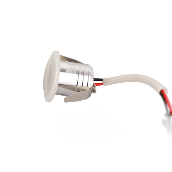 Mini infällda spotlights Professionell rund form LED-takspotlights för inomhus vardagsrum matsal AC85‑265V Varmvitt ljus 3000K