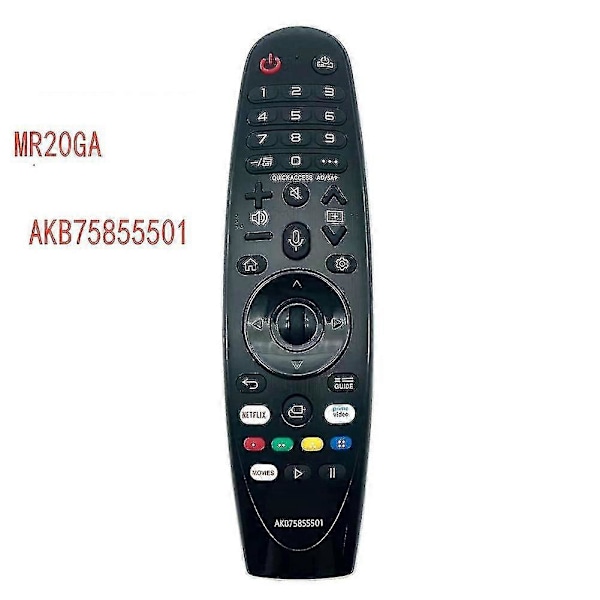 Uusi Mr20ga Akb75855501 Ir Kaukosäädin Yhteensopiva Lg 2020 Ai Thinq Oled Älytelevision Gx Bx Nano9 Nano8 Witho Kanssa