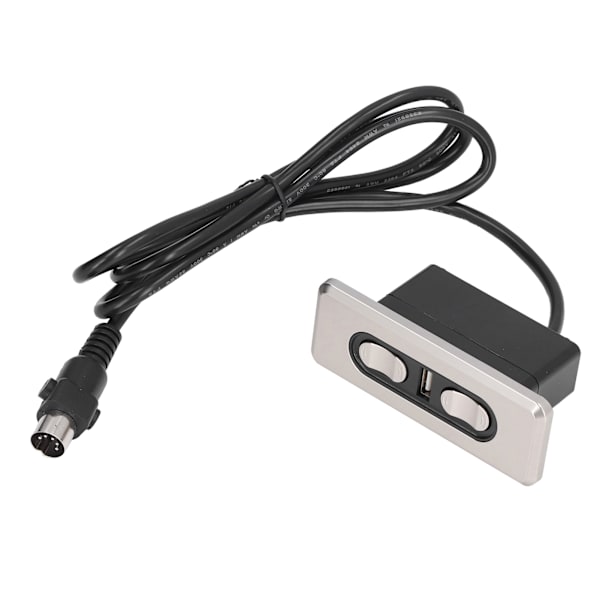 Dubbelmotor 12V/29V elektrisk soffkontroller Liggstolslyftkontroll med USB laddningsport 5P-lyftstolskontrollomkopplare