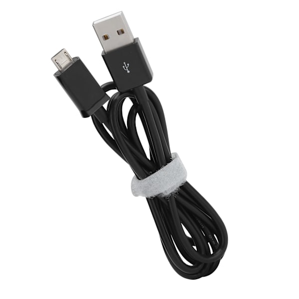 2 st 1 m telefonladdningskabel Micro USB snabbladdningskabel PVC-datakabel för AndroidBlack