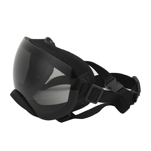 Hunde Goggles UV-beskyttelse Vindtætte Magnetiske Linser Komfortable Kæledyr Ski Solbriller til Mellemstore Store Kæledyr Grå Linse