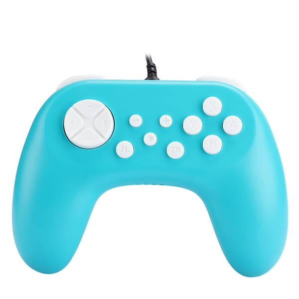 TNS-19075 Spillkonsoll Kablet Gamepad-kontroller Håndgrep med motor for SwitchGrønn