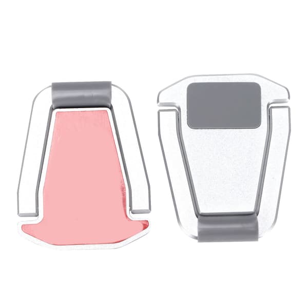 2 st Notebook Stand LK013 Mini Bärbar Värmeavledande Skrivbords Osynlig Höjningsfäste Silver