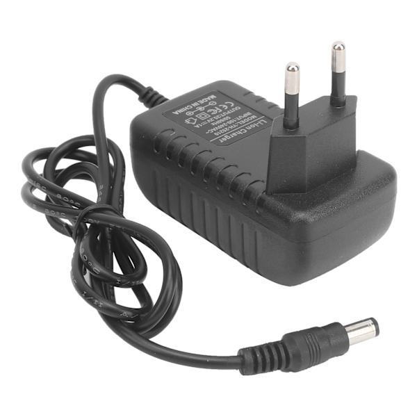 EU-stik 100-240V 25,2V 1A lithiumbatterioplader AC50/60HZ Brandsikker opladningsadapter