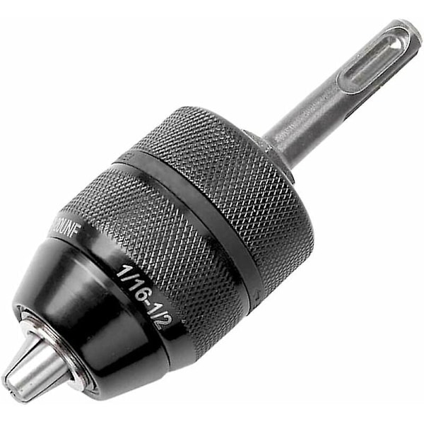 Professionell Kraftig 2-13mm Chuck 1/2-20 UNF Snabbväxlande Nyckellös Borrchuck Verktyg Med 6.35mm(1/2\") SDS Adapter