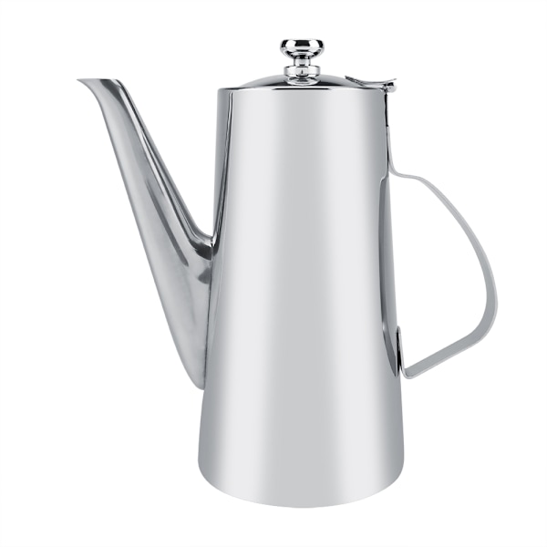 2L tekanna i tjockt rostfritt stål Elegant te kaffe vattenkokare för hemmarestaurang #2
