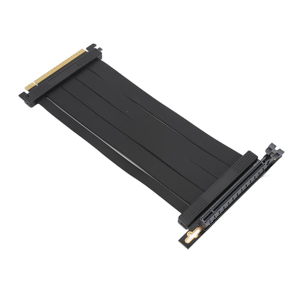 PCIE4.0 X16 Riserkabel 7,9 tum Längd Höger Vinkel Hög Hastighet Vertikal Montering PCI Express Gen4 GPU Förlängningskabel för RTX3080ti