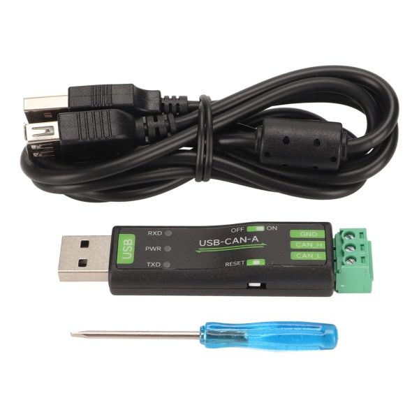 USB til CAN-adapter 5 kbps til 1 Mbps 4-modus STM32F103 Chip Onboard TVS USB til CAN-analysator for bussdatadatamaskin