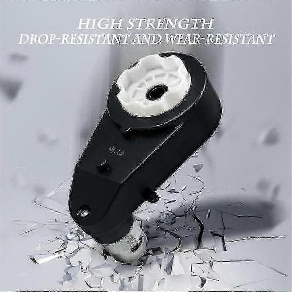Højhastigheds 12V-motor til børns legetøjsbiler, 40000 RPM, 2-pak black