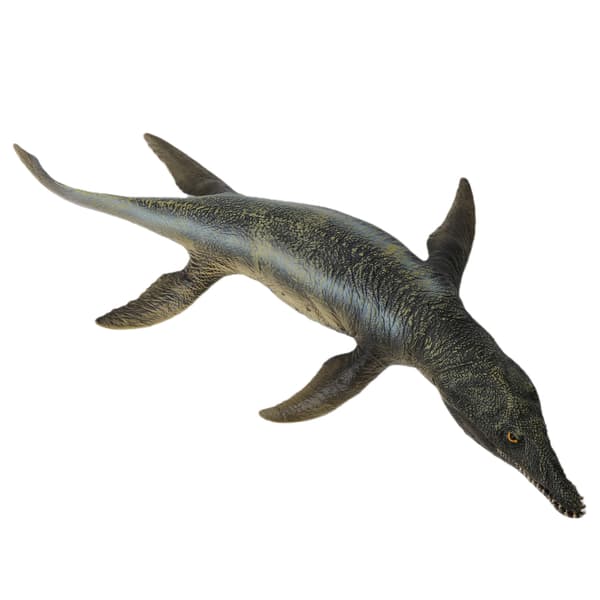 Simuleringsmodel af gul Kronosaurus-dinosaur, pædagogisk dinosaurmodellegetøj til børn, gul Kronosaurus-dinosaurmodel