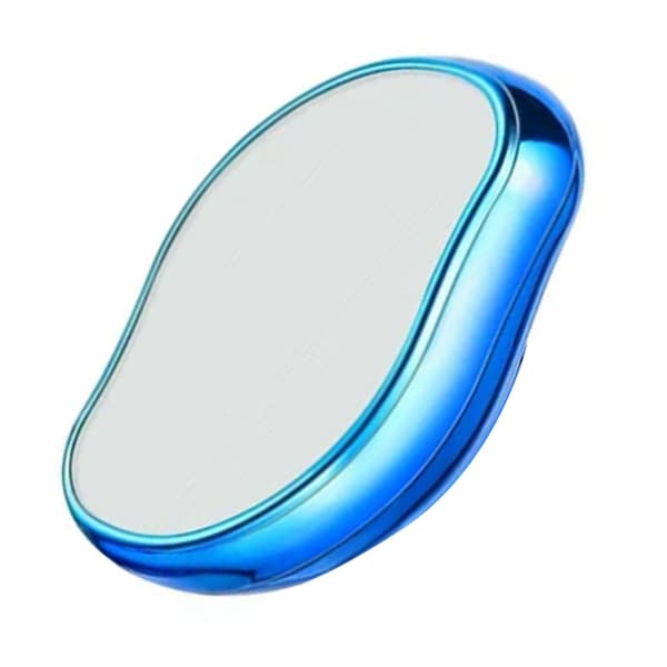 Hud Hårfjerner Nano Glas Hårfjerner Eksfoliator Epilator Hjemme Skønhedsværktøjer til Mænd Kvinder Blå