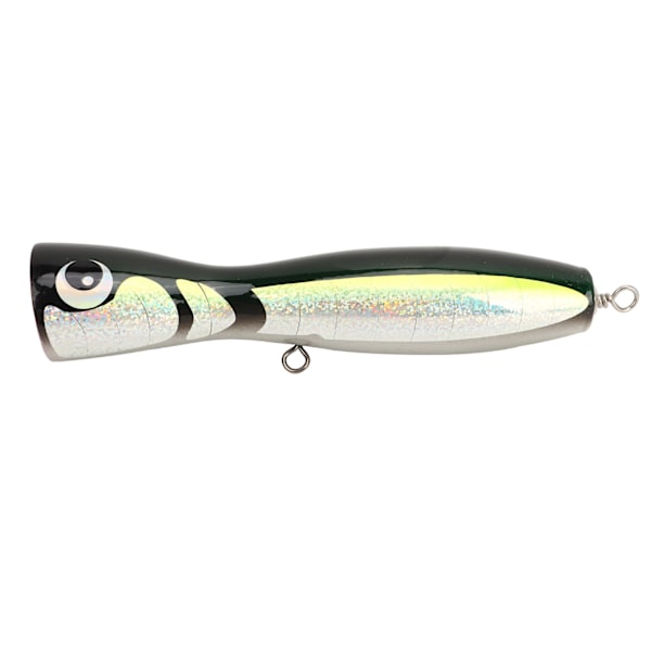 Fiske lokkemad Top Water Hard Bait Linden Reflekterende Havfiskeri Kunstig lokkemad til aborre tun kæmpe trevally ørred grøn