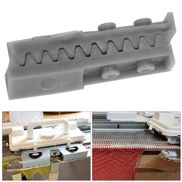 Ett par sidoställ stickmaskin Plasttillbehör L/R sidoställ Passar för Silver Reed