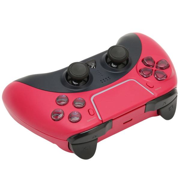 Trådløs spilcontroller RGB-baggrundsbelysning Dual Vibration 6 Axes Trådløst spilhåndtag til PS4 til PS3 til IOS-enhed