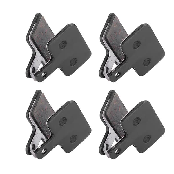 4 par koppar semi-metalliska cykel skivbromsbelägg cykelbromsdelar bromsbelägg set