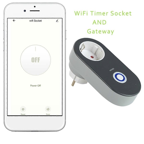 WiFi Vandtimer Smart Sprinkler Timer Slangetimer WiFi APP EU Stik
