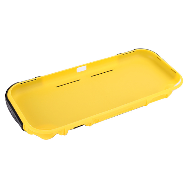 2 i 1 Hard PC + TPU Beskyttende Skal Innebygd 2 Spillkortplasser Baket for Switch Liteblack gul