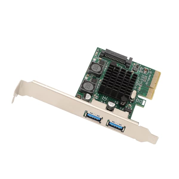USB3.2 Udvidelseskort 2 Porte Høj Hastighed 10Gbps ASM3142 Chip USB Udvidelseskort til Win Xp til Win7 til Win8 til Win10