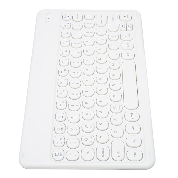Retro Keyboard Rund Keycap Ultra Slank God Rebound Type C Mini Trådløst Tastatur til Mobiltelefoner Computere Laptops