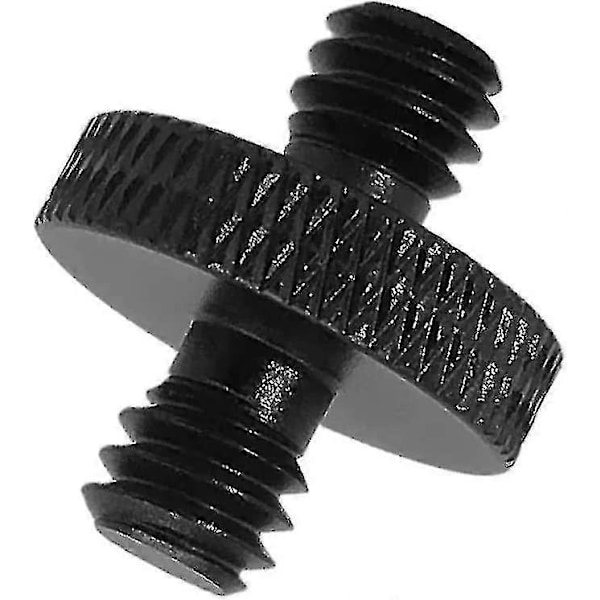 1/4 Hann Til M8 Gjenget Kameraskrue Adapter Konverter For Kamerabur Rigg/Stativ/Monopod/Kulehode/Lysstativ/Skulderrigg (4 stk, Svart) Zekai