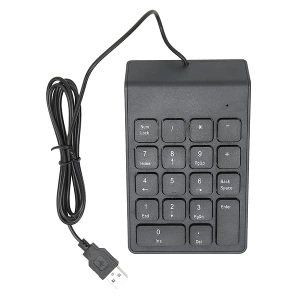 Numerisk tastatur USB Mini 18 taster Numerisk blok Egnet til PC Desktop Notebook computere