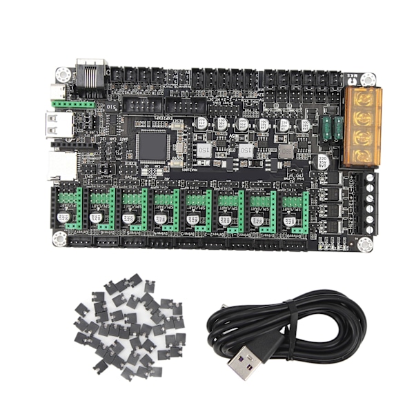 MKS Monster8 V2.0 Moderkort Hög precision 32 bit 8 axlar styrenhet moderkort 3D skrivardelar tillbehör