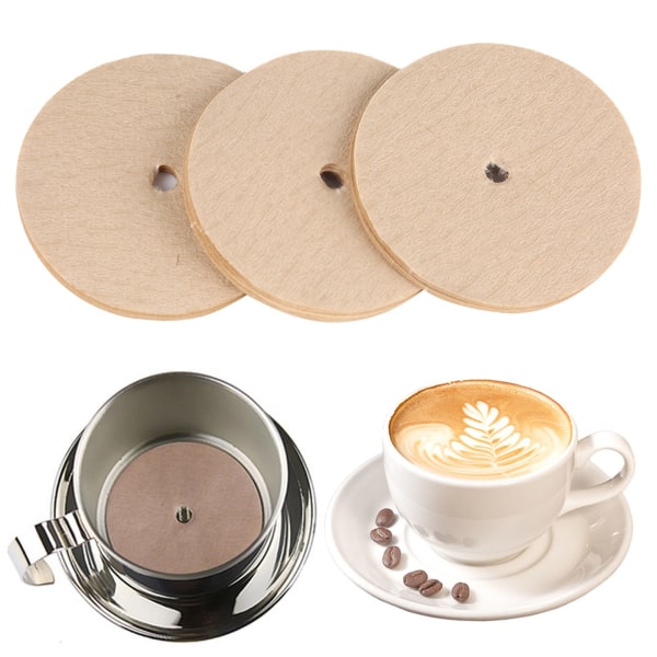 100 STK Vietnam pot kaffe filter papir kaffemaskine filter