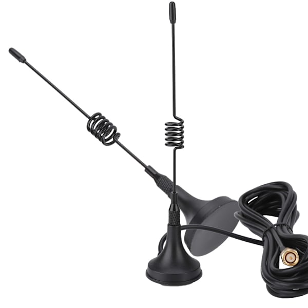 Sugantenn 433Mhz RP SMA Plug Hane Rak med magnetisk bas för skinkaradio