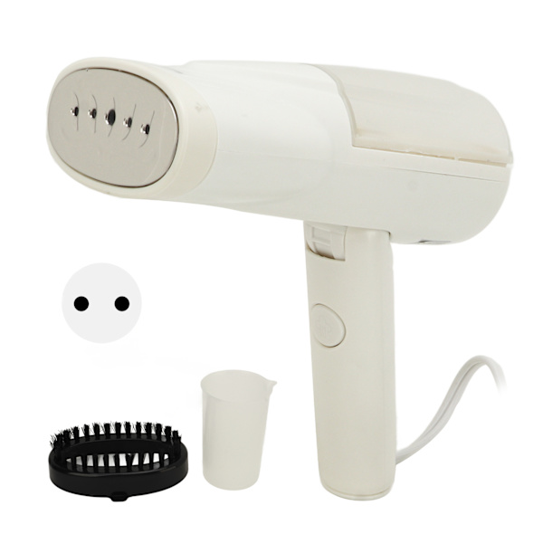 Mini sammenleggbar dampstrykejern, trygt håndholdt bærbart klesstrykejern for hjem, reise, sovesal, EU-plugg 220‑240V
