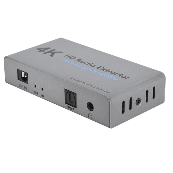 4k HDMI Audio Extractor HighDefinition 1 pisteen 2 muuntimen USB portin tietokonetarvikkeet