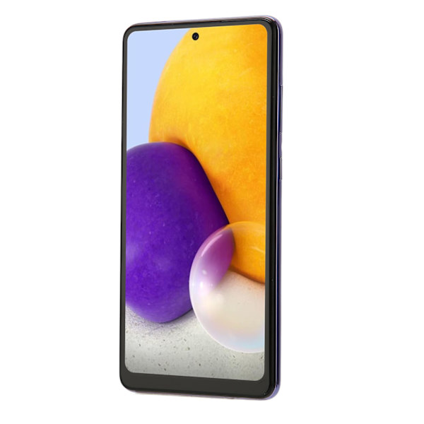 6,7 tommer organisk LED-skærm udskiftning med fingeraftrykssensor til Samsung Galaxy A72 5G 4G SM A725 SM A725M DS Lilla