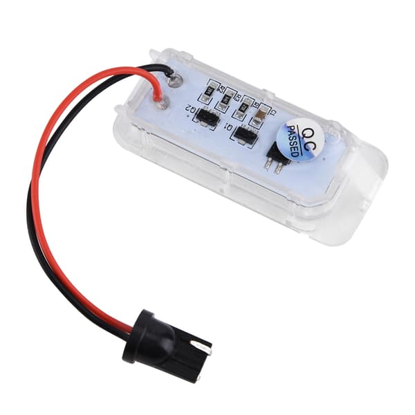 2 stk. ABS Bil Nummerplade LED Lys Lampe til Ford Focus MK2 Hatchback Faceliftet 2008-2010