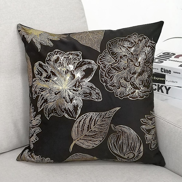 Sett med 10 vakre putetrekk, dekorativt putetrekk til bil, sofa, hjemmeinnredning, 45 x 45 cm