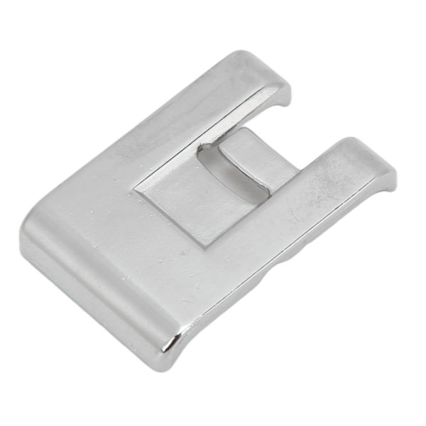 S Presser Foot Slitstarkt Lätt Installation Rostfritt Stål Sidofoder Tyg Presser Foot för Viking