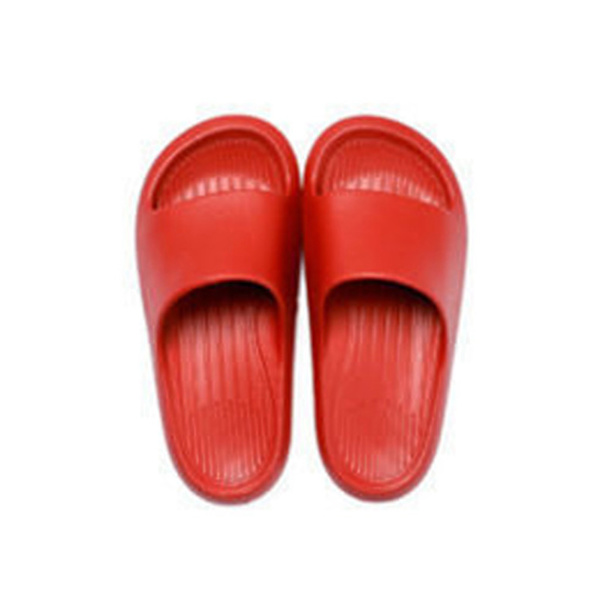 EVA Duschtofflor Slide Sandaler Duschskor för Badrum Pool Strand för Kvinnor och Män Röd 35-36