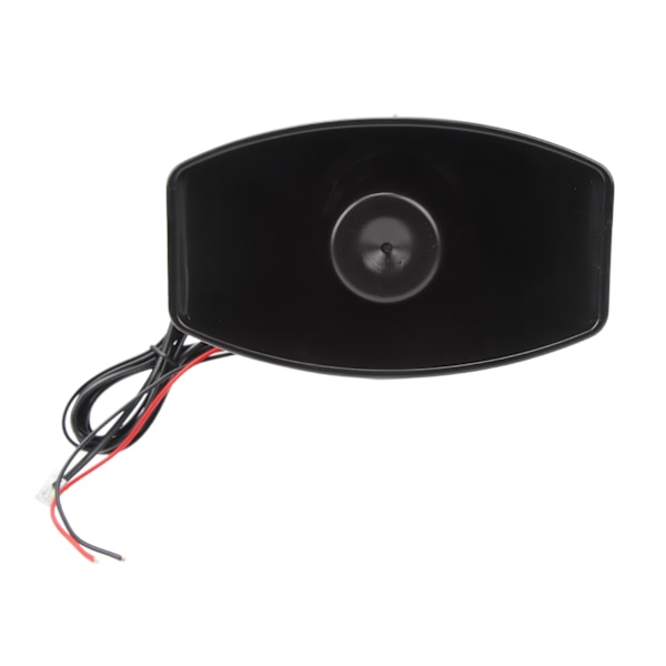 Alarmhorn Siren 7 Ljud Hög Bil Siren Horn Inspelningsfunktion Högtalarsystem för 12V Lastbil Lorry Båt Bil