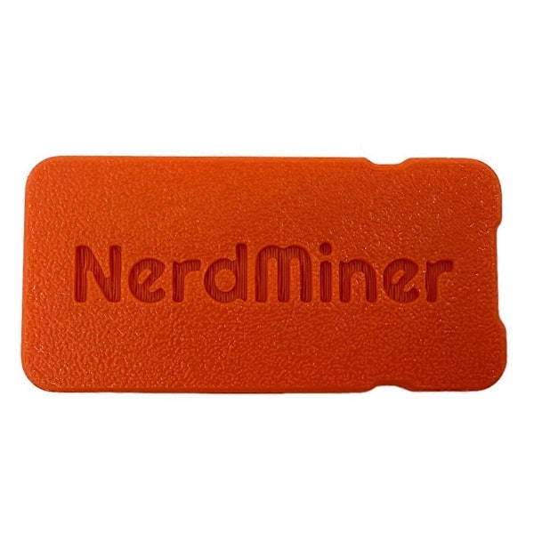 2 st Uppgraderad Nerdminer Miner 117KH/S med Färgskärm Mini BTC Orange