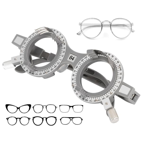 64mm Optisk Provlinsram Optometri Linsram Ultralätta Glasögon Tillbehör