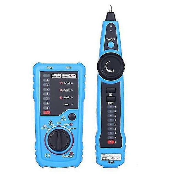 Fwt11 Kabeltester Finner Ledningstracker For Nettverkskabel Snack Telefontester Sjekk