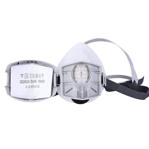 AntiDust respirator gasmask för svetsare svetsning filter färg sprayning gasmask