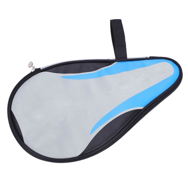 Bordtennisracketar Bat Bag Oxford Ping Pong Case Vattentät Dammtät Full Skydd Blå