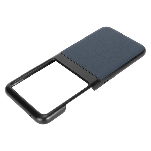 Kääntöpuhelimen kotelo Nahka Täydellinen suoja Anti Drop Scratch Proof Taitettava puhelimen kansi Motorola Razr 40 Ultra Sininen