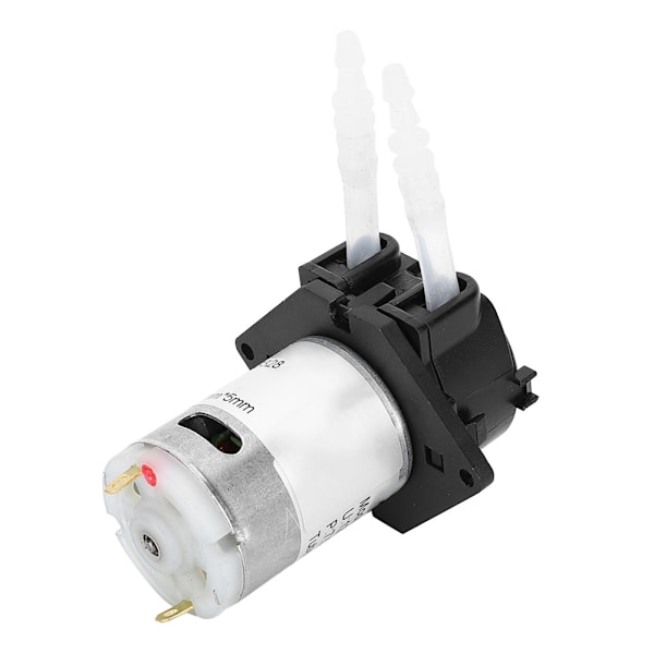 12V 3*5 Doseringspump DIY Peristaltisk Slang Huvud För Akvarium Lab Kemisk Analys(svart)